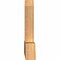 Ekena Millwork Portland Timber Gable Bracket, Western Red Cedar, 48"W x 22"H x 3 1/2"D x 5 1/2"F, 11/12 Pitch GBW048X22X0406POR00SWR - alternate 2